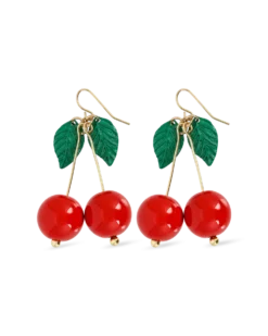 Bijou Brigitte Boucles d'oreilles - Cherry Time Hot