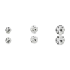 Bijou Brigitte Boucles d'oreilles - Chic Silver Hot