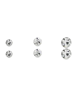 Bijou Brigitte Boucles d'oreilles - Chic Silver Hot