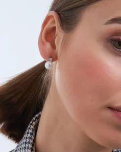 Bijou Brigitte Boucles d’oreilles - Classic Pearls Discount
