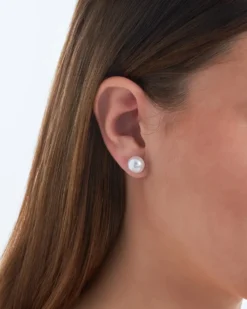 Bijou Brigitte Boucles d'oreilles - Classy Pearl Discount