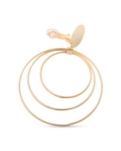 Bijou Brigitte Boucles d’oreilles clips - «Anneaux» Sale