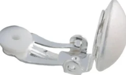 Bijou Brigitte Boucles d'oreilles clips - Belle Argent Outlet