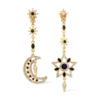 Bijou Brigitte Boucles d'oreilles clips - Black Moon Online