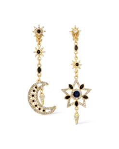 Bijou Brigitte Boucles d'oreilles clips - Black Moon Online
