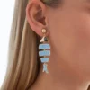 Bijou Brigitte Boucles d'oreilles clips - Blue Sea Best