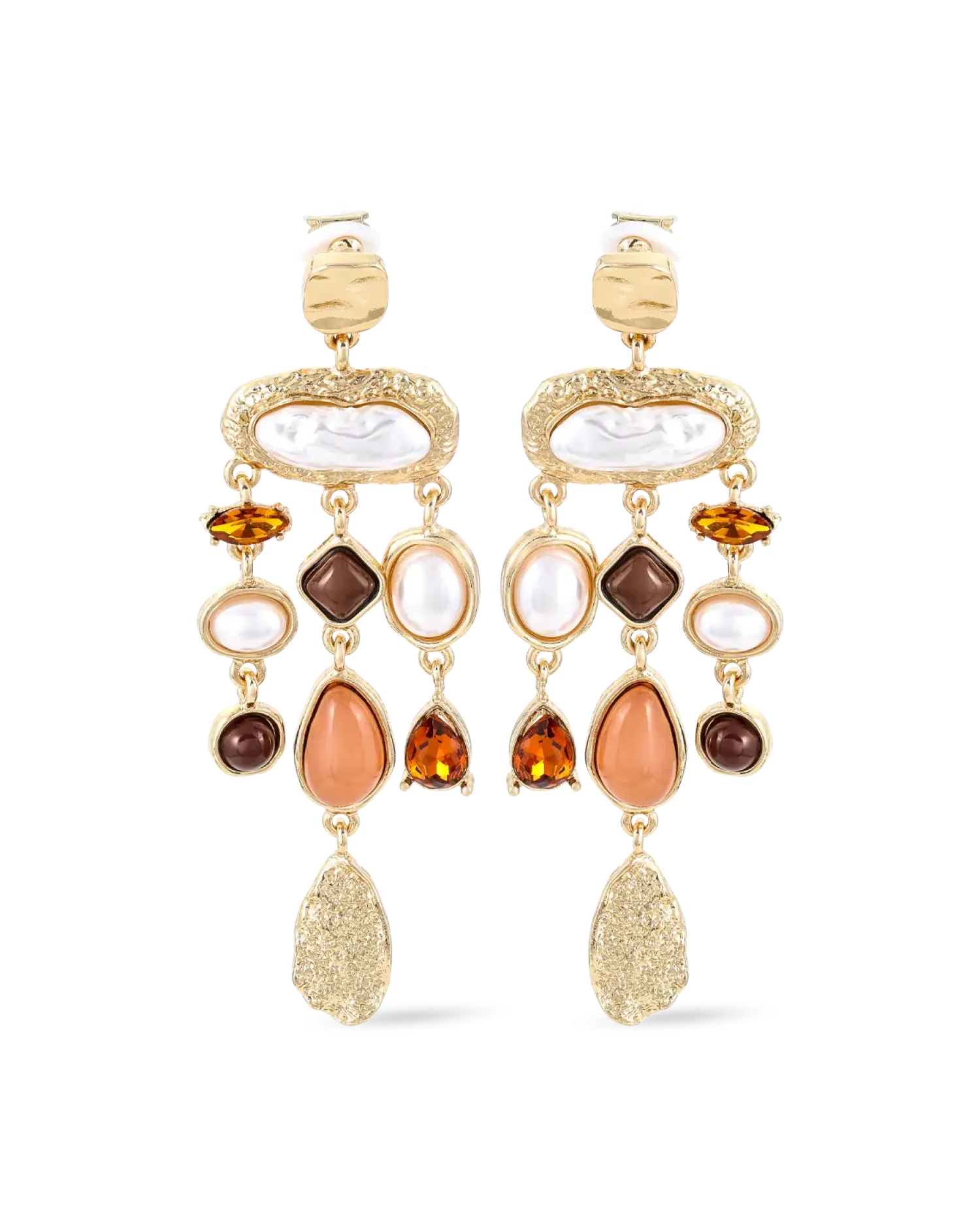 Bijou Brigitte Boucles d'oreilles clips - Boho Catch Online