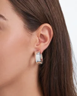 Bijou Brigitte Boucles d'oreilles clips - Classic Silver Best