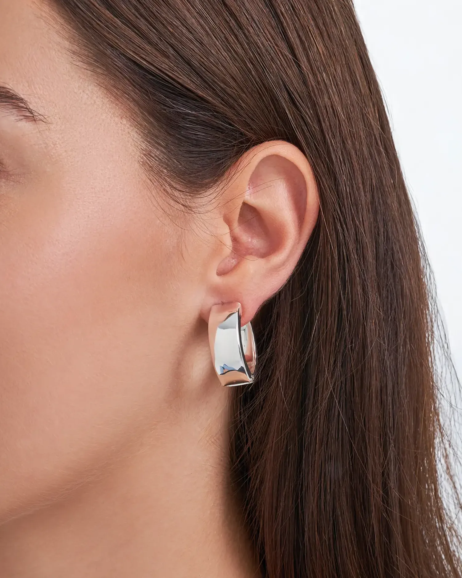 Bijou Brigitte Boucles d'oreilles clips - Classic Silver Best