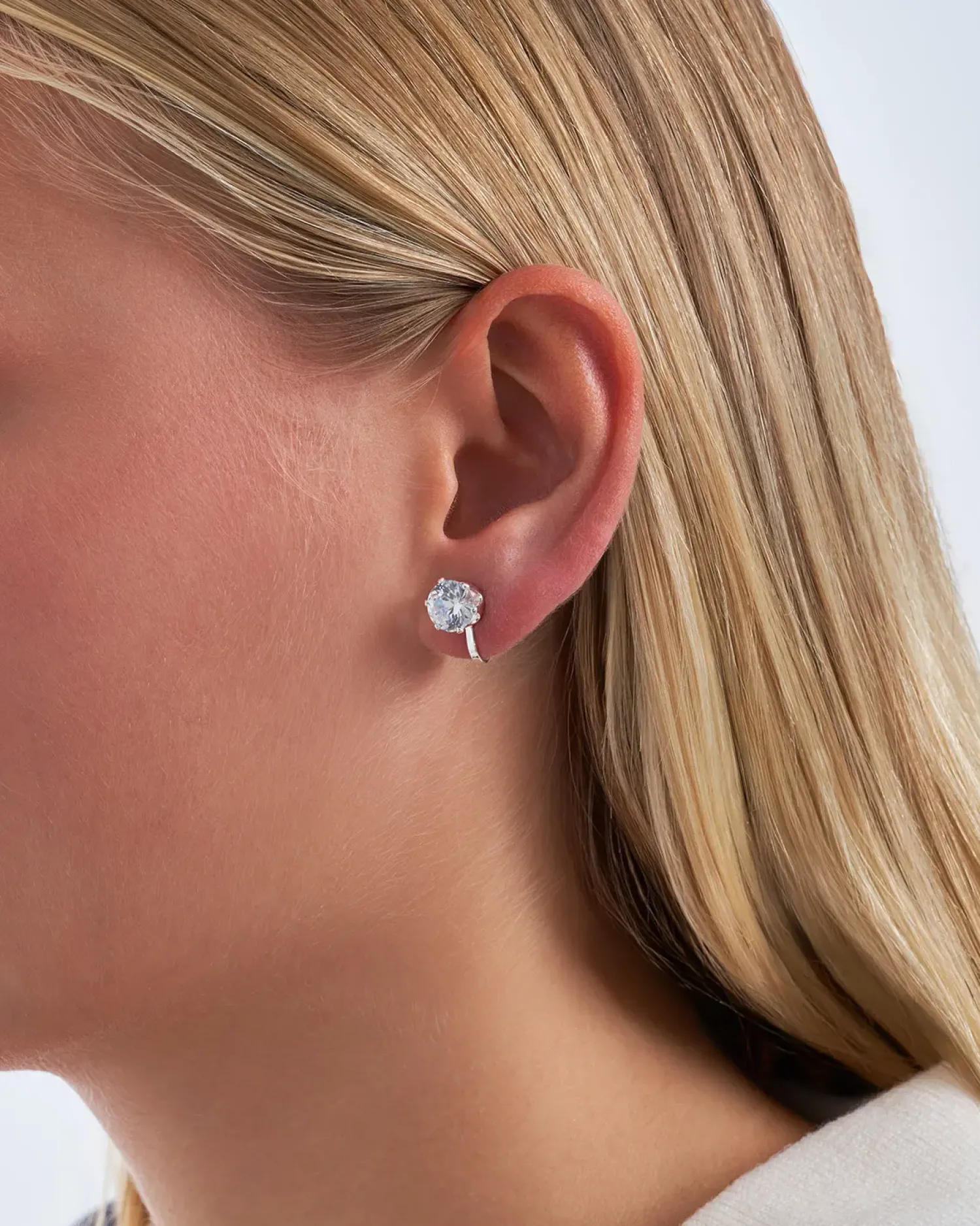Bijou Brigitte Boucles d'oreilles clips - Classic Sparkle Discount