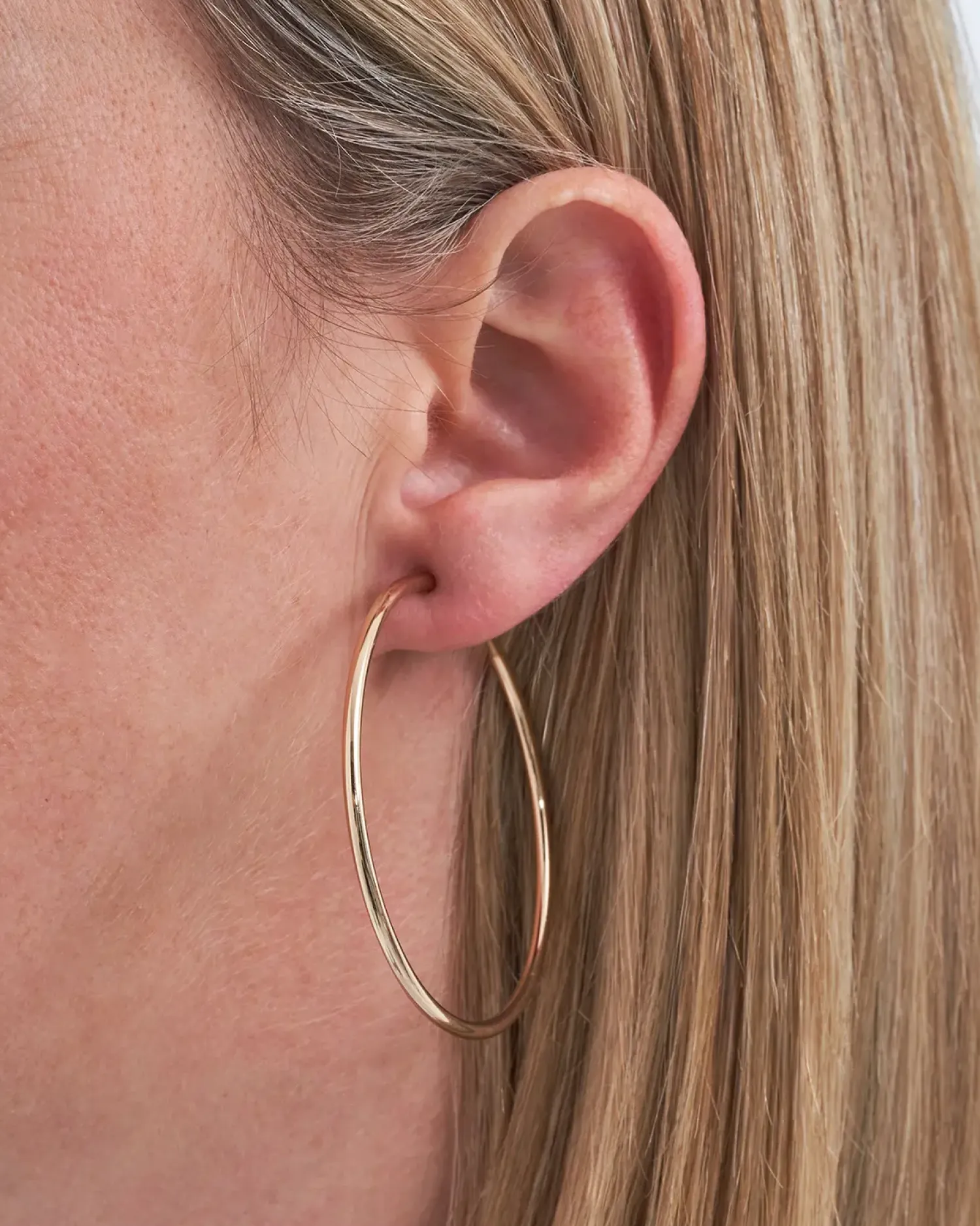 Bijou Brigitte Boucles d'oreilles clips - Classic Hoops Clearance