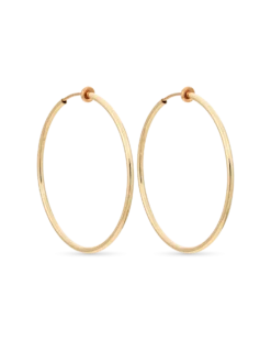 Bijou Brigitte Boucles d'oreilles clips - Classic Hoops Clearance