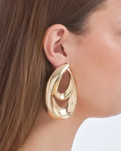 Bijou Brigitte Boucles d'oreilles clips - Duo Gleam Discount