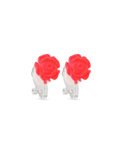 Bijou Brigitte Boucles d'oreilles clips fille - Pink Rose Online