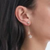 Bijou Brigitte Boucles d'oreilles clips - Golden Blossom Outlet