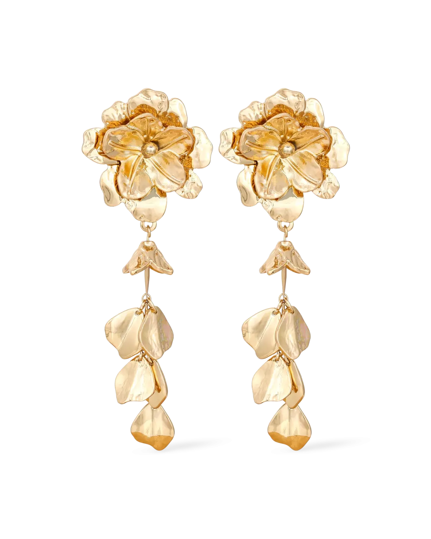 Bijou Brigitte Boucles d'oreilles clips - Golden Flower Outlet