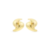Bijou Brigitte Boucles d'oreilles clips - Golden Glow Sale