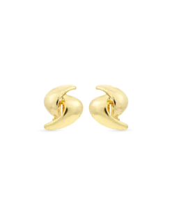Bijou Brigitte Boucles d'oreilles clips - Golden Glow Sale