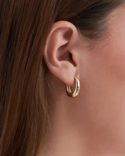 Bijou Brigitte Boucles d'oreilles clips - Golden Classic Sale
