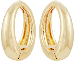 Bijou Brigitte Boucles d'oreilles clips - Golden Classic Sale