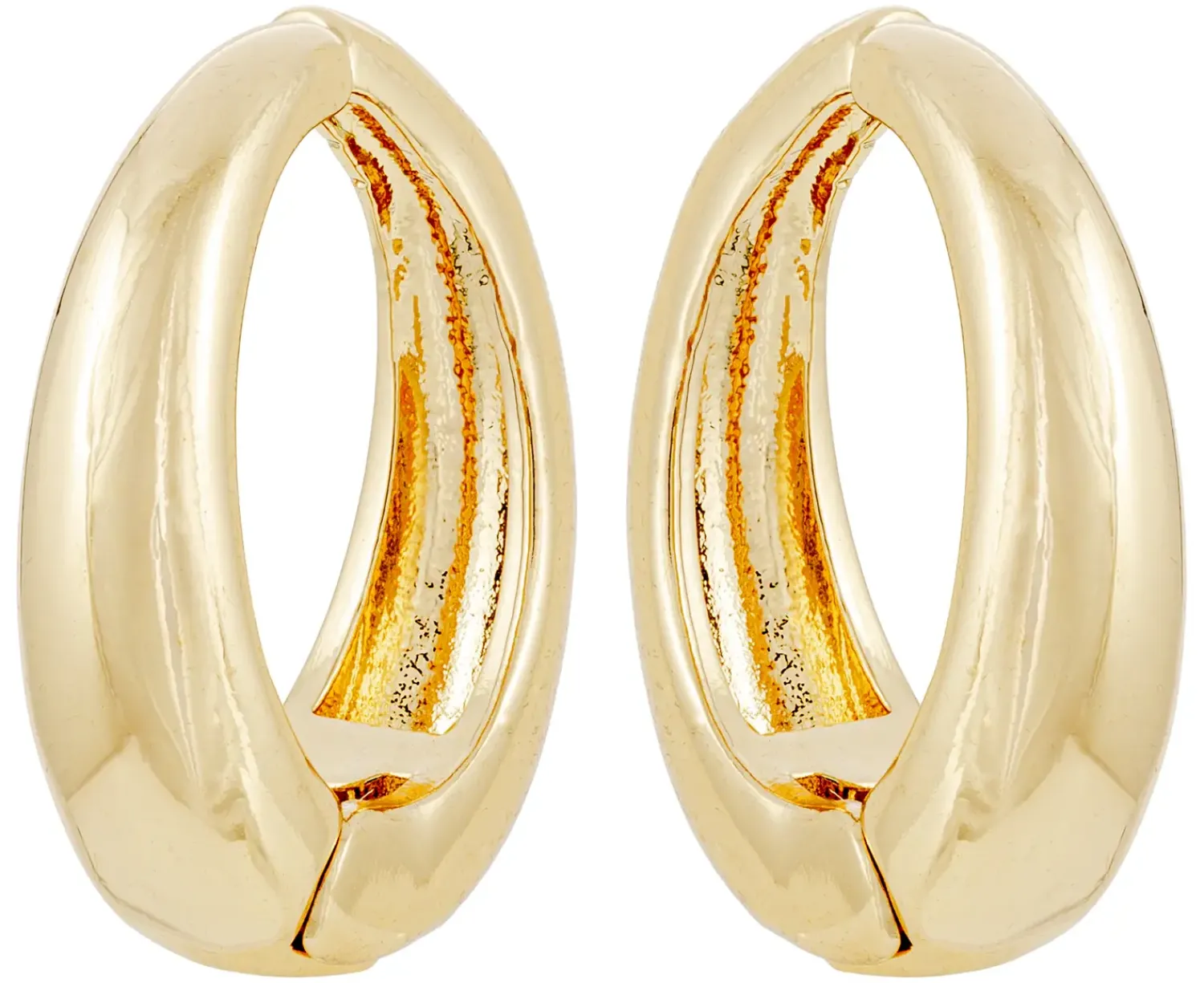 Bijou Brigitte Boucles d'oreilles clips - Golden Classic Sale