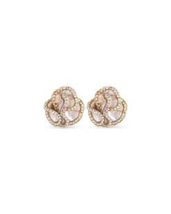 Bijou Brigitte Boucles d'oreilles clips - Grey Shimmer Outlet