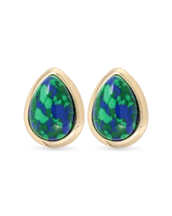 Bijou Brigitte Boucles d'oreilles clips - Lapislazuli Dream Sale