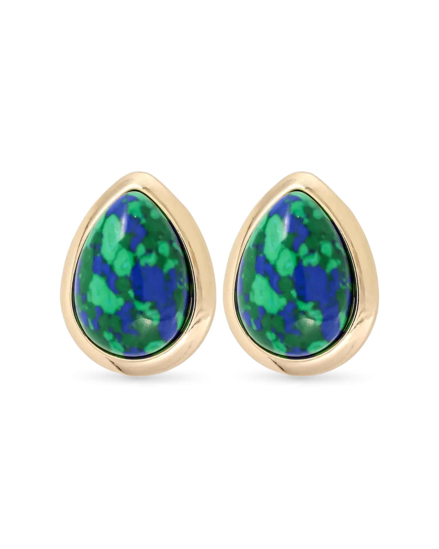 Bijou Brigitte Boucles d'oreilles clips - Lapislazuli Dream Sale
