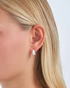 Bijou Brigitte Boucles d'oreilles clips - Mini Silver Sale