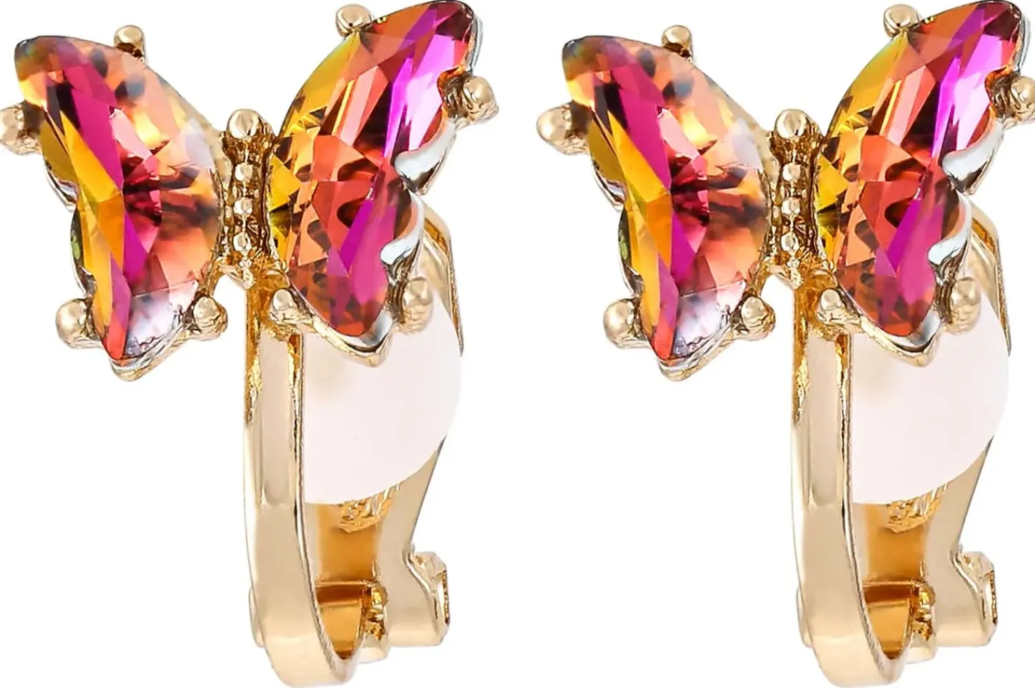 Bijou Brigitte Boucles d'oreilles clips pour enfant - Sparkling Sunrise