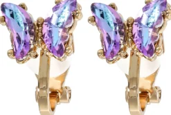 Bijou Brigitte Boucles d'oreilles clips pour enfant - Sparkling Spring Hot