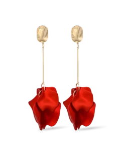 Bijou Brigitte Boucles d'oreilles clips - Romantic Leaves Hot