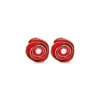 Bijou Brigitte Boucles d'oreilles clips - Rose Spiral Best