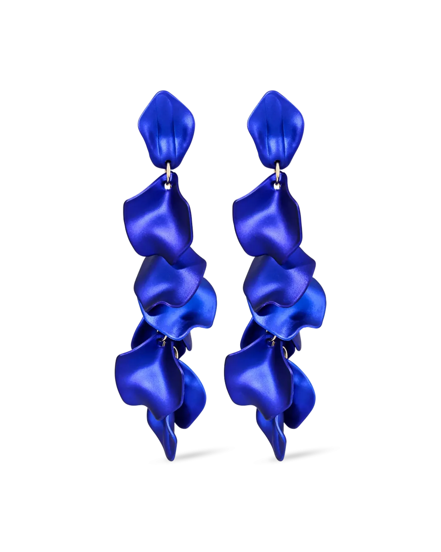 Bijou Brigitte Boucles d'oreilles clips - Royal Leaves Sale