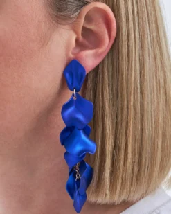 Bijou Brigitte Boucles d'oreilles clips - Royal Leaves Sale