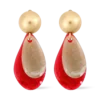 Bijou Brigitte Boucles d'oreilles clips - Scarlet Stack Discount