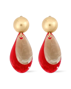 Bijou Brigitte Boucles d'oreilles clips - Scarlet Stack Discount