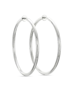 Bijou Brigitte Boucles d’oreilles clips - Shiny Silver Sale