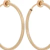 Bijou Brigitte Boucles d'oreilles clips - Shiny Hoops Hot