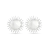 Bijou Brigitte Boucles d'oreilles clips - Silver Sun Best