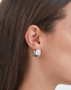 Bijou Brigitte Boucles d'oreilles clips - Silver Sale