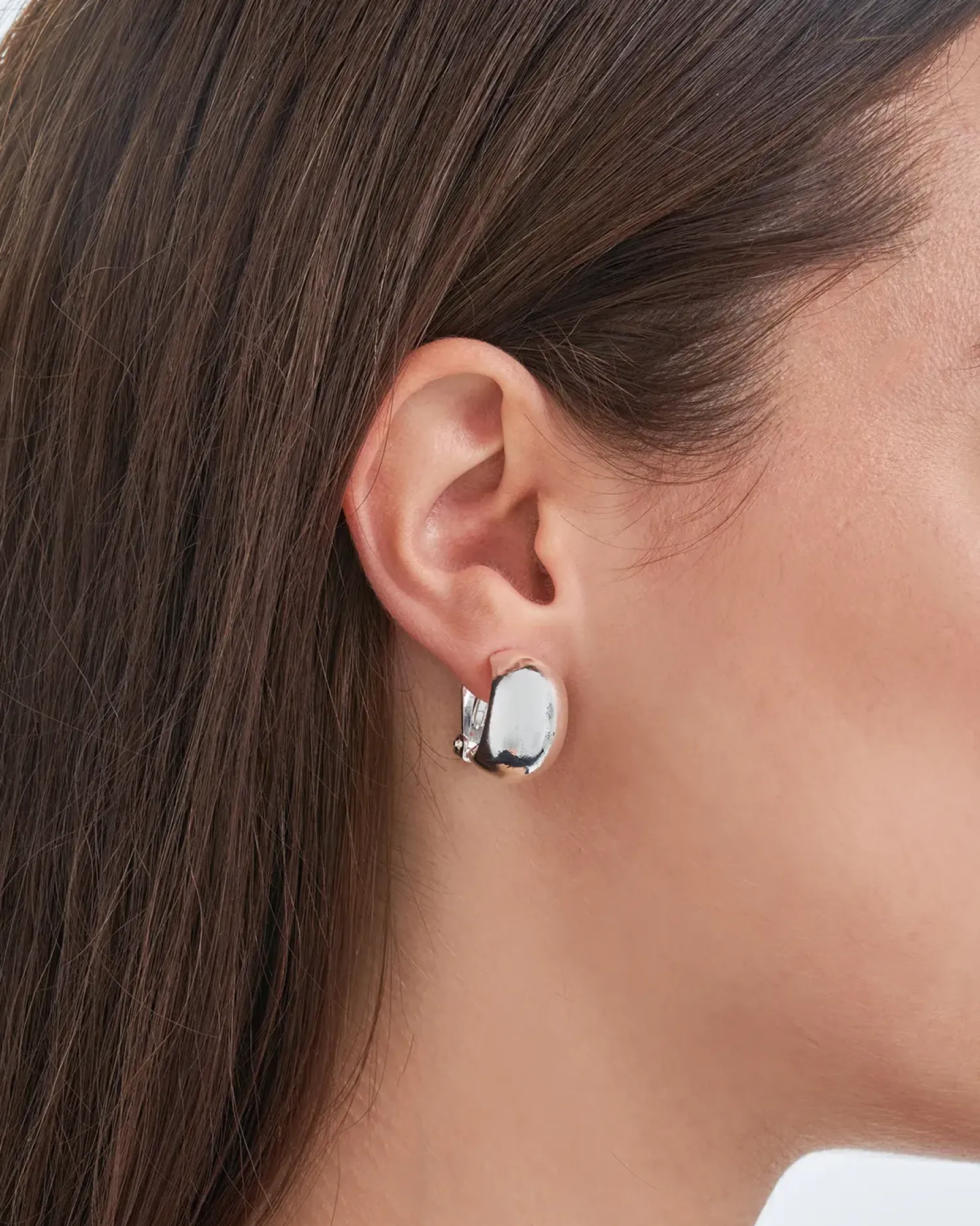Bijou Brigitte Boucles d'oreilles clips - Silver Sale