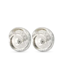 Bijou Brigitte Boucles d'oreilles clips - Silver Shells New