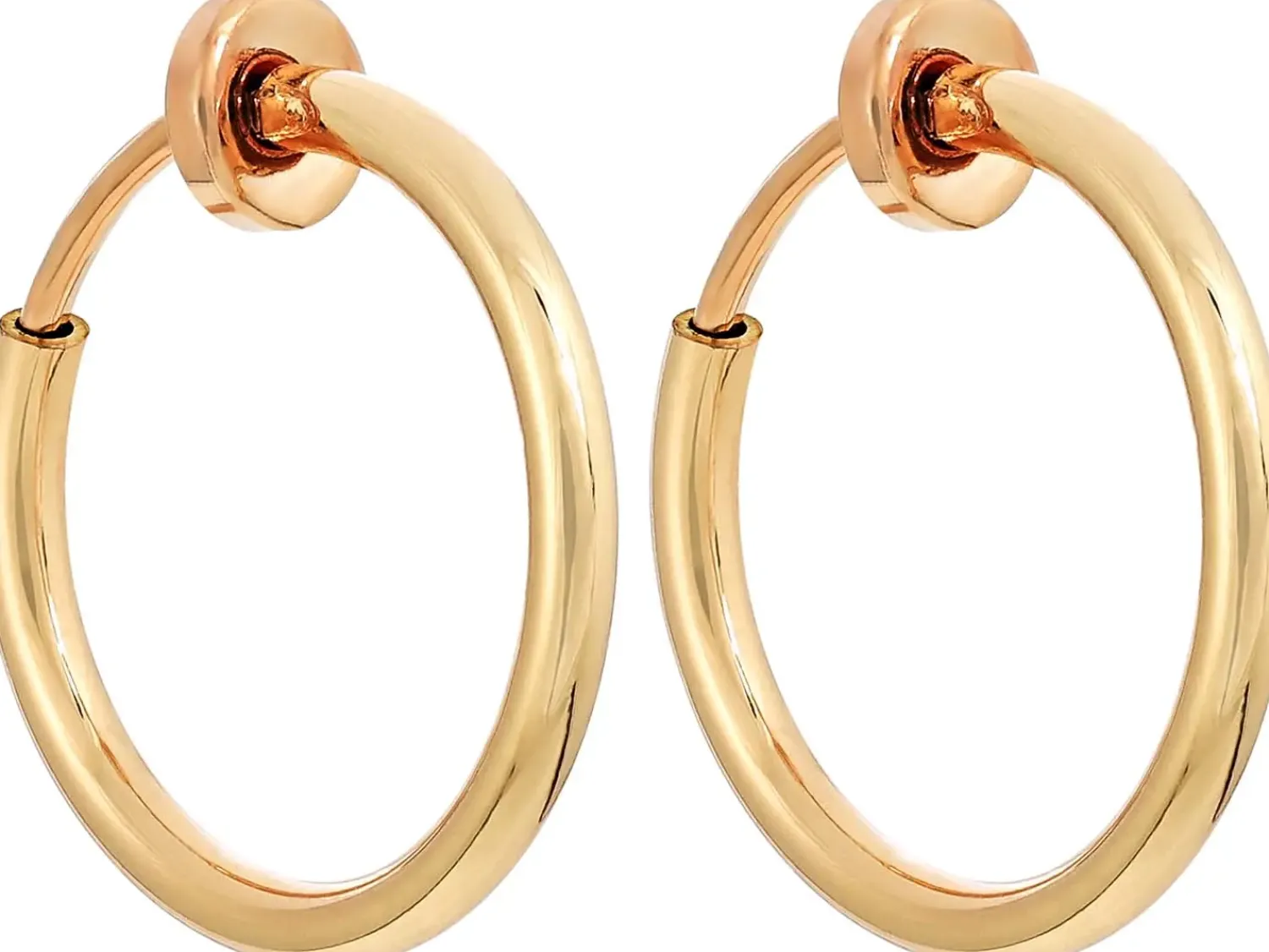 Bijou Brigitte Boucles d'oreilles clips - Small Hoops