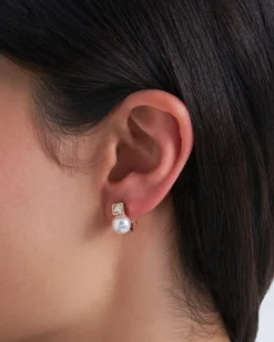 Bijou Brigitte Boucles d’oreilles clips - Sweet Pearl Outlet