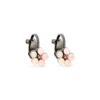 Bijou Brigitte Boucles d'oreilles clips - Sweet Flower Duo Outlet