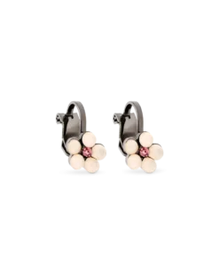 Bijou Brigitte Boucles d'oreilles clips - Sweet Flower Duo Outlet