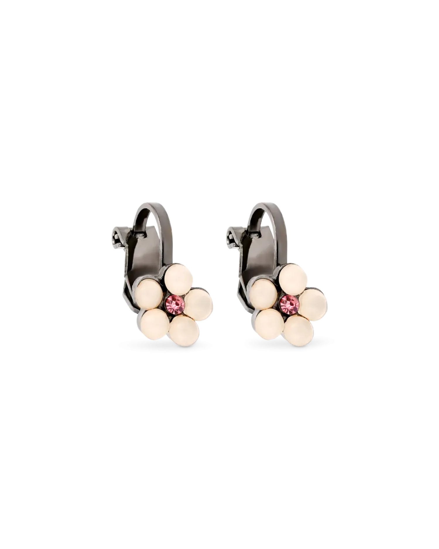 Bijou Brigitte Boucles d'oreilles clips - Sweet Flower Duo Outlet