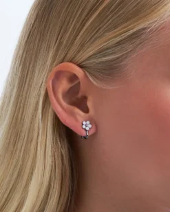 Bijou Brigitte Boucles d'oreilles clips - Sweet Flower Duo Outlet