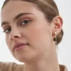 Bijou Brigitte Boucles d'oreilles clips - Tiger Eye Outlet